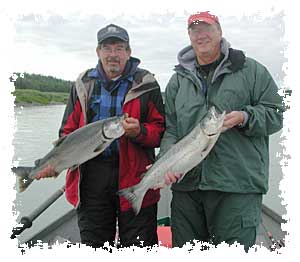Kenai River Silver Salmon Catch