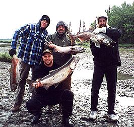 Kasilof King Fishing with the Seahawks!