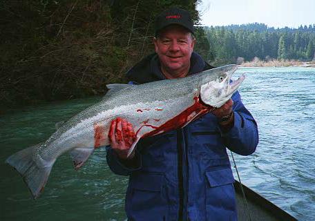 22 Pound Smith River Steelie!